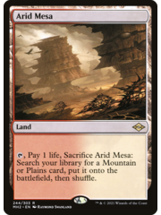 Magic: The Gathering Arid Mesa (244) Lightly Played