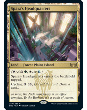 Magic: The Gathering Spara's Headquarters (257) Lightly Played