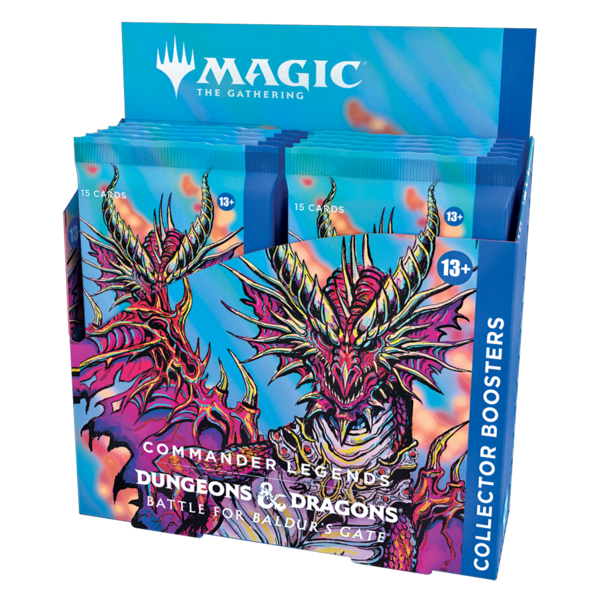 Magic: The Gathering Commander Legends: Battle for Baldur's Gate - Collector Booster Display