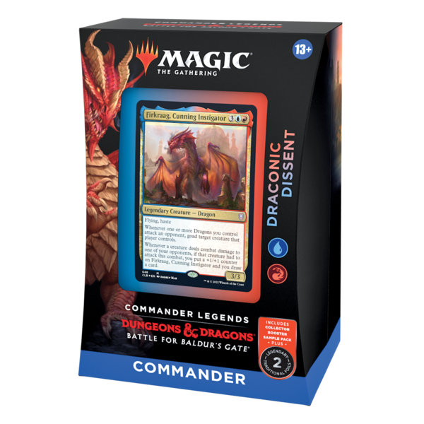 Magic: The Gathering Commander Legends: Battle for Baldur's Gate - Draconic Dissent Commander Deck