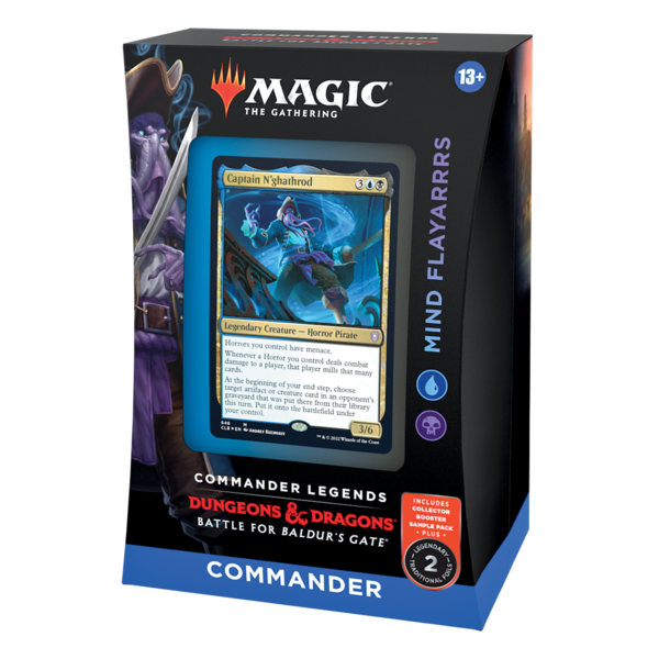 Magic: The Gathering Commander Legends: Battle for Baldur's Gate - Mind Flayarrrs Commander Deck