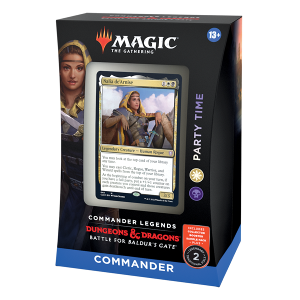 Magic: The Gathering Commander Legends: Battle for Baldur's Gate - Party Time Commander Deck
