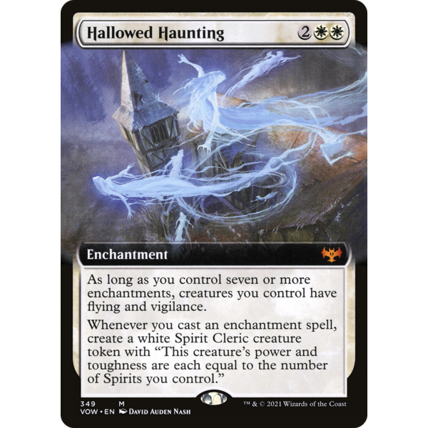 Wizards of The Coast Hallowed Haunting (Extended Art) (349) LP Foil