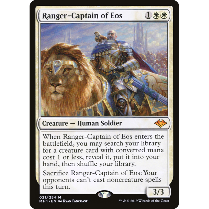 Magic: The Gathering Ranger-Captain of Eos (021) Lightly Played