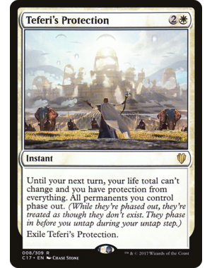 Magic: The Gathering Teferi's Protection (256) Lightly Played