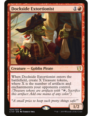 Magic: The Gathering Dockside Extortionist (024) Lightly Played