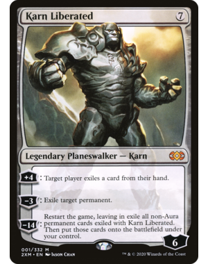 Magic: The Gathering Karn Liberated (001) Lightly Played
