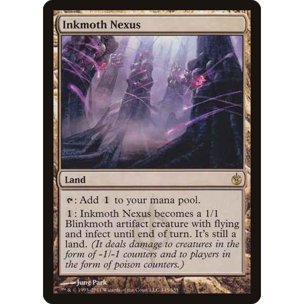 Magic: The Gathering Inkmoth Nexus (145) Lightly Played