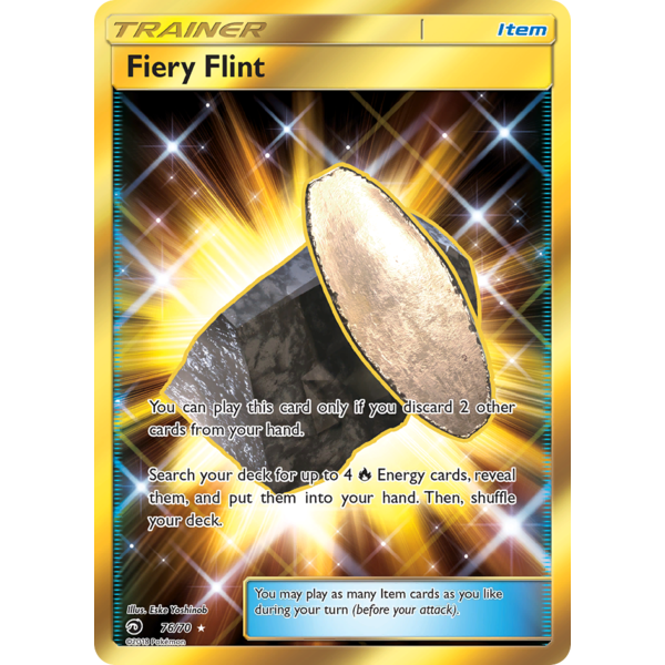 Pokemon Fiery Flint (Secret) (076) LP