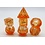 Foam Brain Golden Koi Fish RPG Dice Set