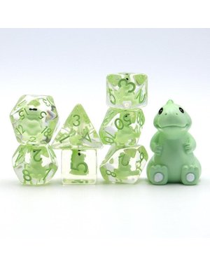 Foam Brain Baby T Rex RPG Dice Set