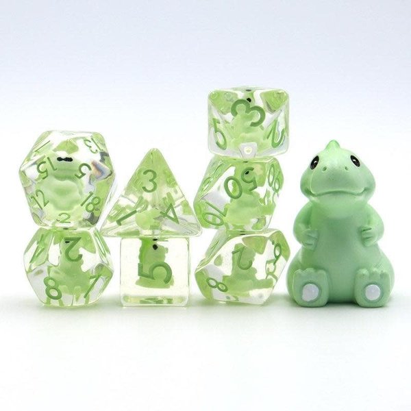 Foam Brain Baby T Rex RPG Dice Set