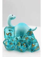 Foam Brain Brontosaurus RPG Dice Set