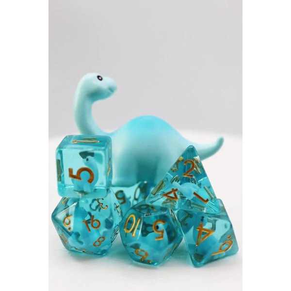 Foam Brain Brontosaurus RPG Dice Set