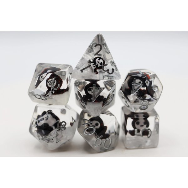 Foam Brain Grim Reaper RPG Dice Set