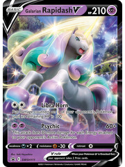 Pokemon Galarian Rapidash V (SWSH111) Lightly Played Holofoil