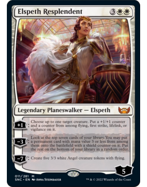 Magic: The Gathering Elspeth Resplendent (011) Lightly Played