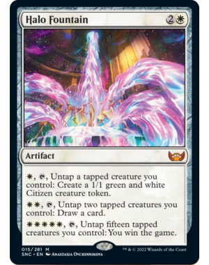 Magic: The Gathering Halo Fountain (015) Lightly Played