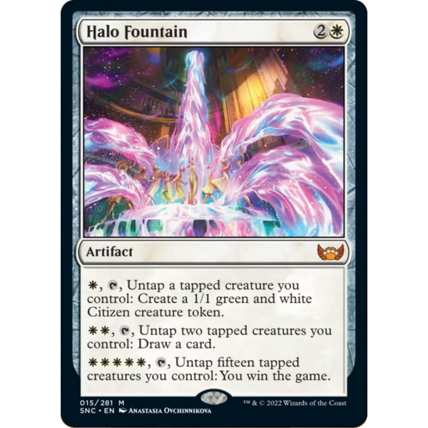 Magic: The Gathering Halo Fountain (015) Lightly Played