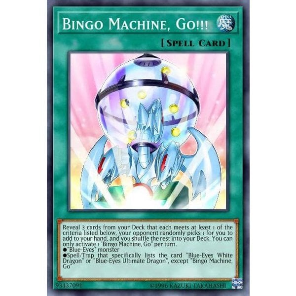 Konami Bingo Machine, Go!!! (LED3-EN003) 1ST LP