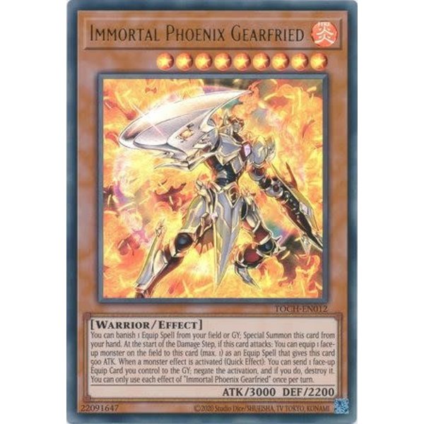 Konami Immortal Phoenix Gearfried (TOCH-EN012) UNL LP