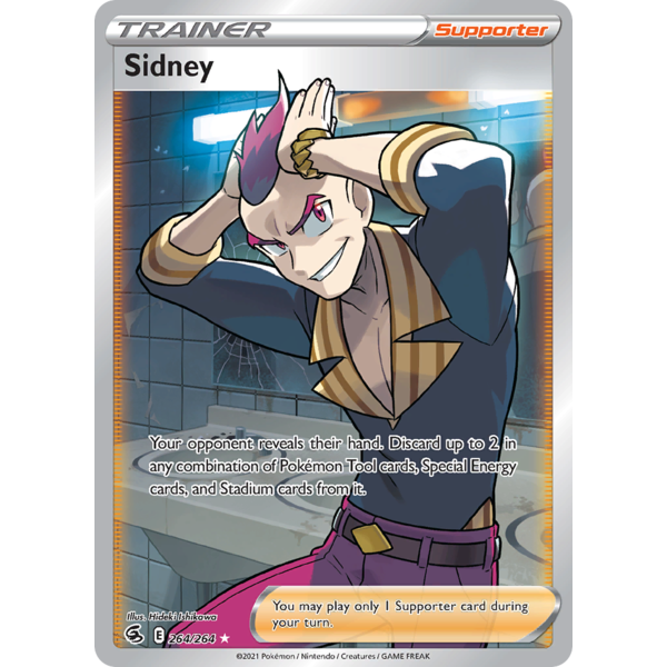 Pokemon Sidney (Full Art) (264) Lightly Played