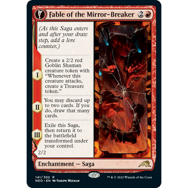 Magic: The Gathering Fable of the Mirror-Breaker (141) Lightly Played