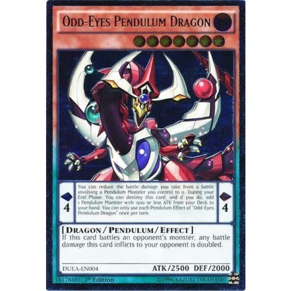 Konami Odd-Eyes Pendulum Dragon (UTR) (DUEA-EN004) UNL Lightly Played