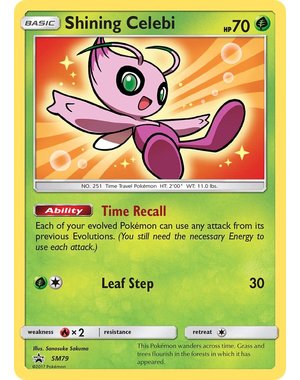 Pokemon Shining Celebi (SM79) DMG