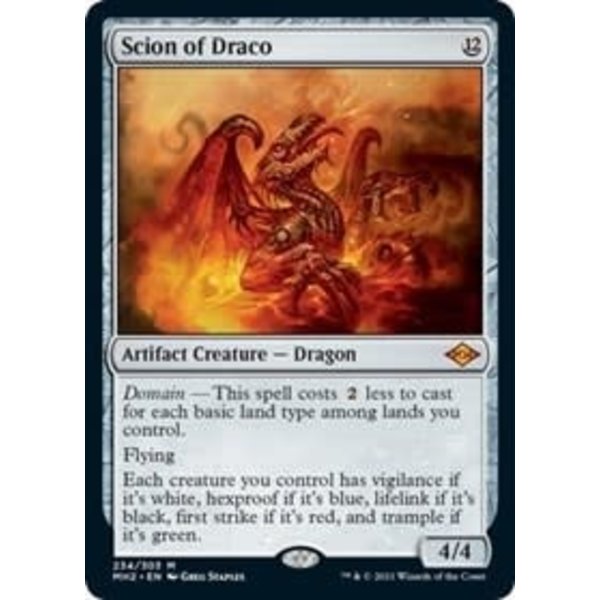 Magic: The Gathering Scion of Draco (886) Lightly Played