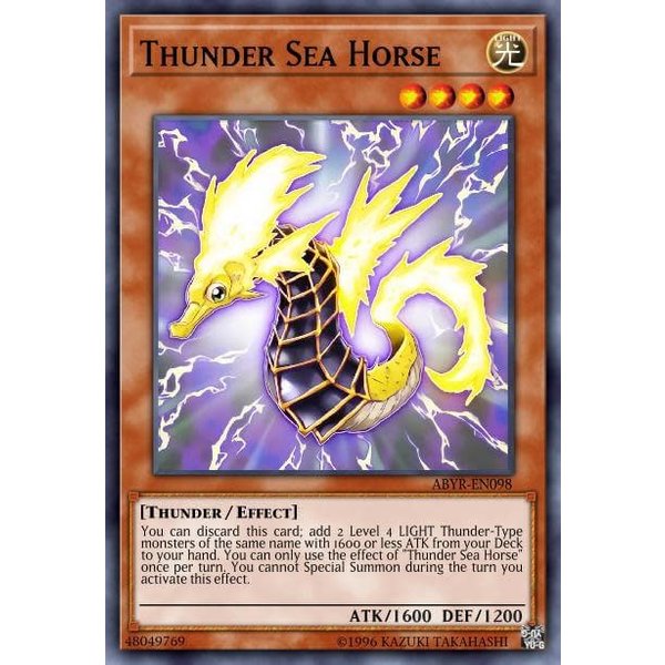 Konami Thunder Sea Horse (ABYR-EN098) UNL LP
