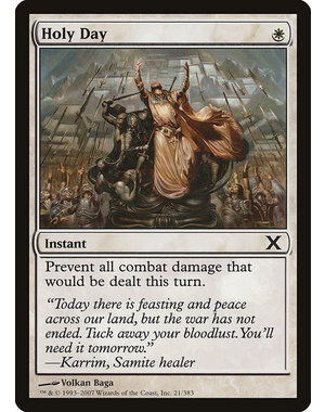 Magic: The Gathering Holy Day (021) Lightly Played