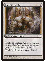 Magic: The Gathering Holy Strength (022) Lightly Played
