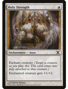 Magic: The Gathering Holy Strength (022) Lightly Played