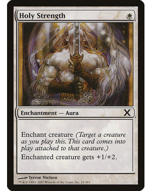 Magic: The Gathering Holy Strength (022) Lightly Played