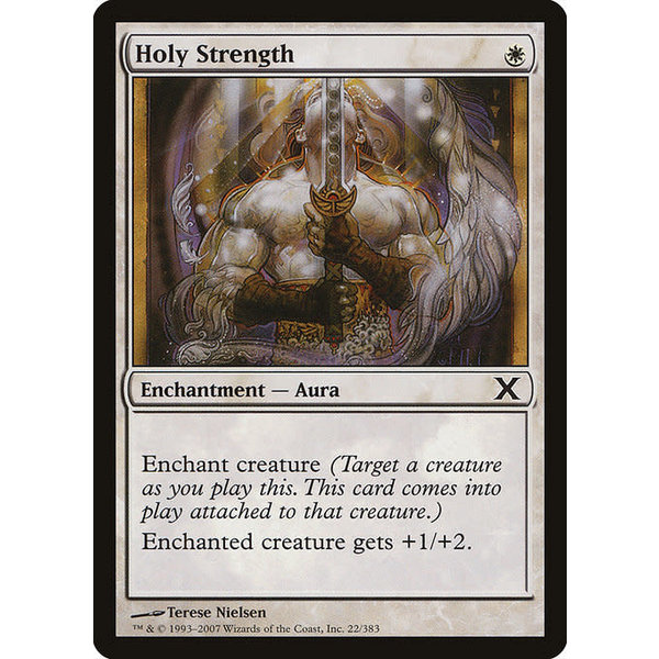Magic: The Gathering Holy Strength (022) LP
