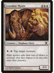 Magic: The Gathering Loxodon Mystic (026) Lightly Played