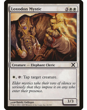 Magic: The Gathering Loxodon Mystic (026) Lightly Played
