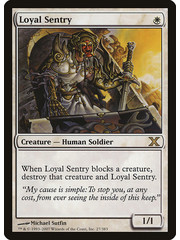 Magic: The Gathering Loyal Sentry (027) Lightly Played