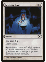 Magic: The Gathering Reviving Dose (034) Lightly Played