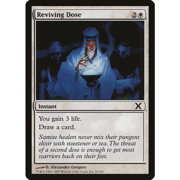 Magic: The Gathering Reviving Dose (034) Lightly Played