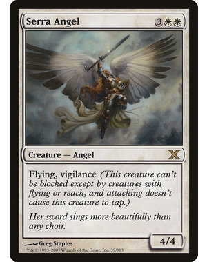 Magic: The Gathering Serra Angel (039) Lightly Played