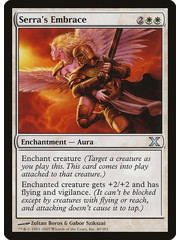 Magic: The Gathering Serra's Embrace (040) Lightly Played