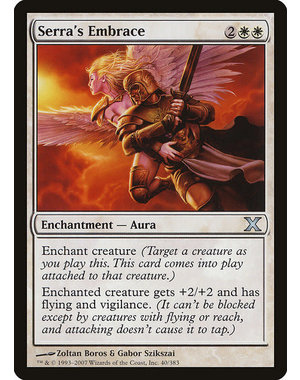 Magic: The Gathering Serra's Embrace (040) Lightly Played