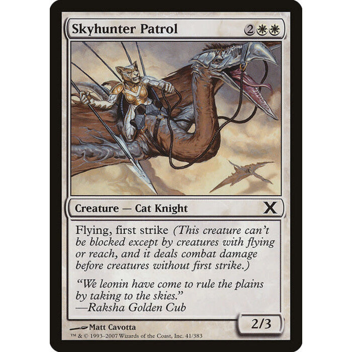 Magic: The Gathering Skyhunter Patrol (041) Lightly Played