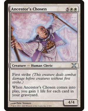 Magic: The Gathering Ancestor's Chosen (001) Lightly Played