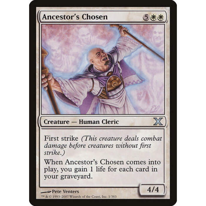 Magic: The Gathering Ancestor's Chosen (001) Lightly Played