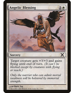Magic: The Gathering Angelic Blessing (003) Lightly Played