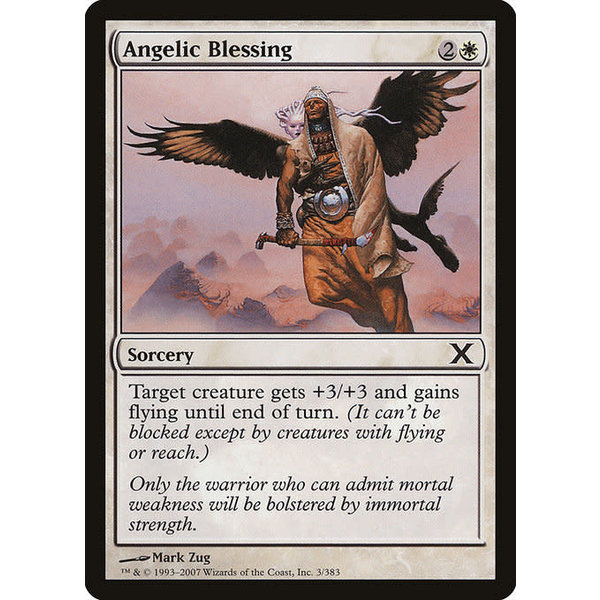 Magic: The Gathering Angelic Blessing (003) Lightly Played