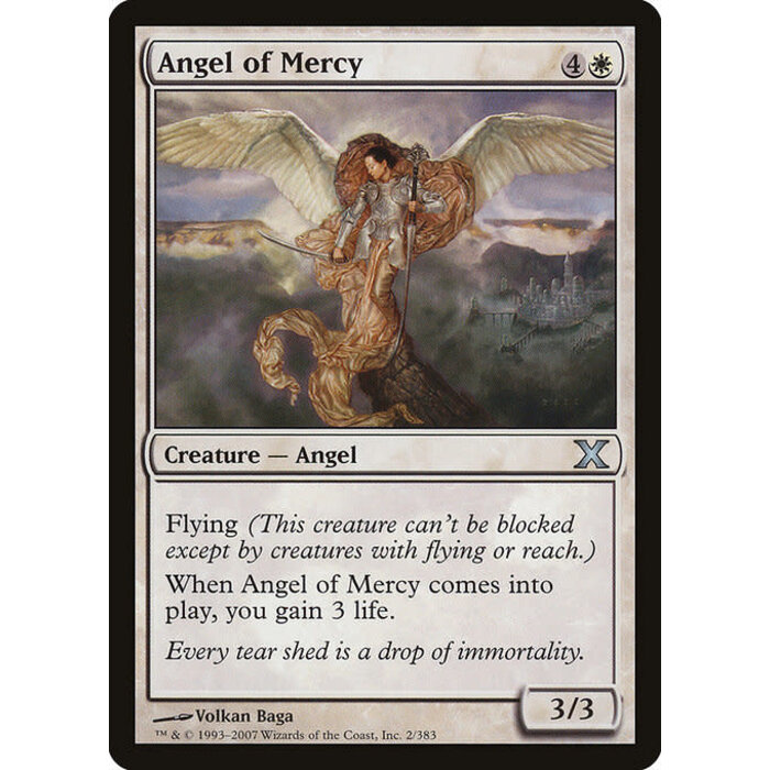 Magic: The Gathering Angel of Mercy (002) Moderately Played